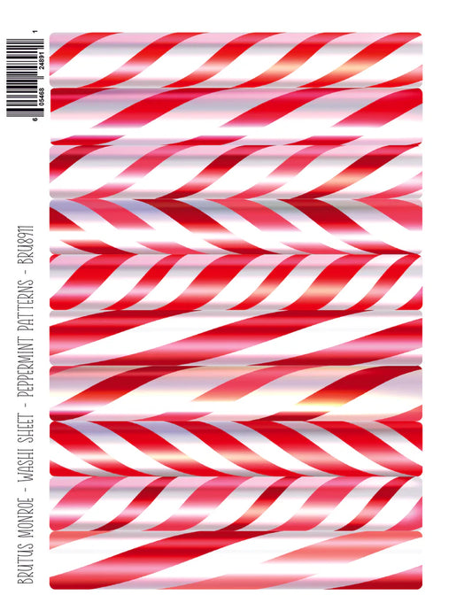 Brutus Monroe - Peppermint Patterns | Washi Sheet
