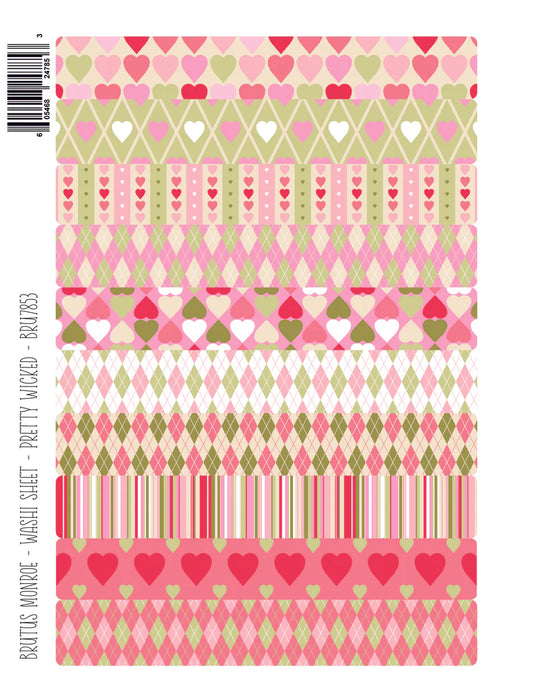 Brutus Monroe - Pretty Wicked | Washi Sheet