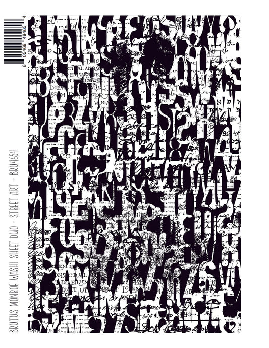 Brutus Monroe - Street Art | DuoFoil Washi Sheet