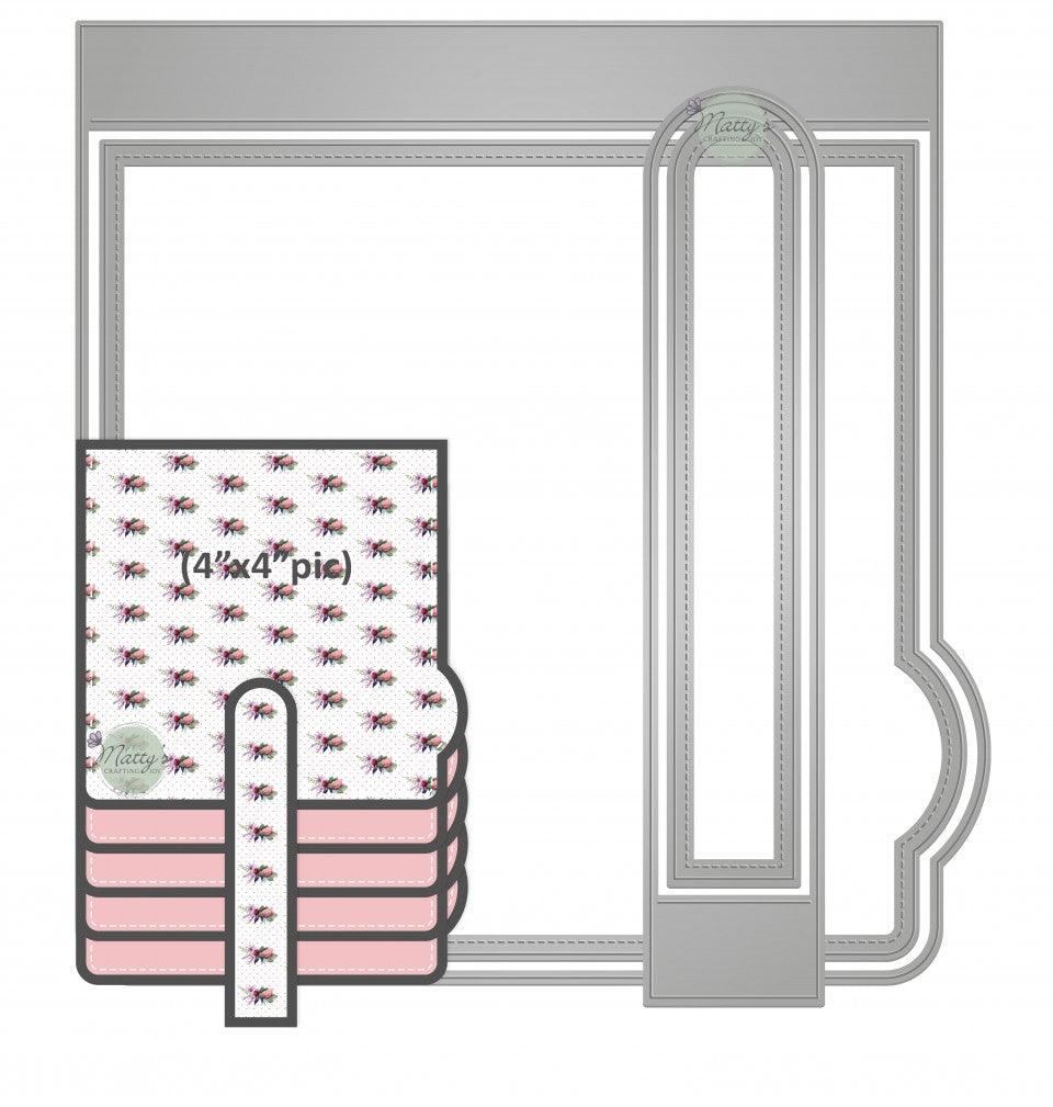 Matty's Crafting Joy - Square Waterfall Flap Set