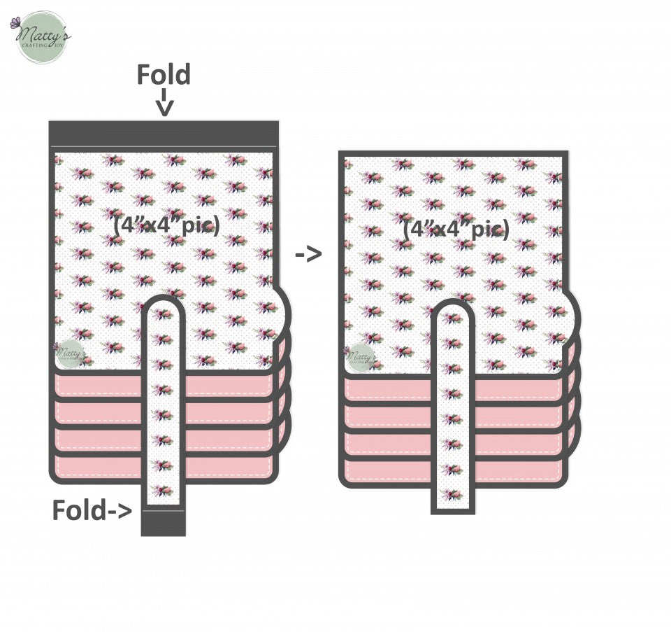 Matty's Crafting Joy - Square Waterfall Flap Set