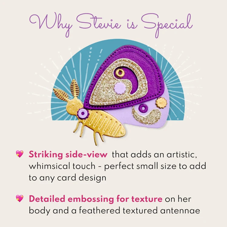 Emily Moore Designs - Make A Moth Collection - Dies - Stevie