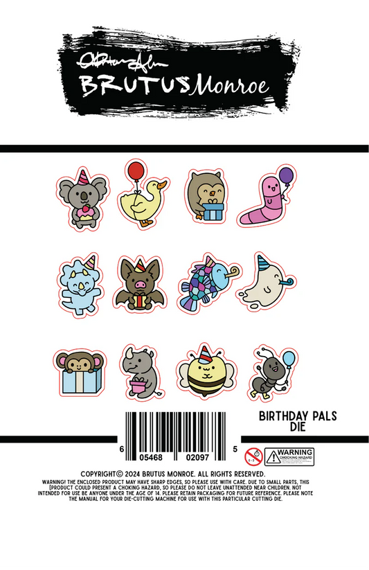 Brutus Monroe - Happy Birthday Pals | Animal Coordinating Die