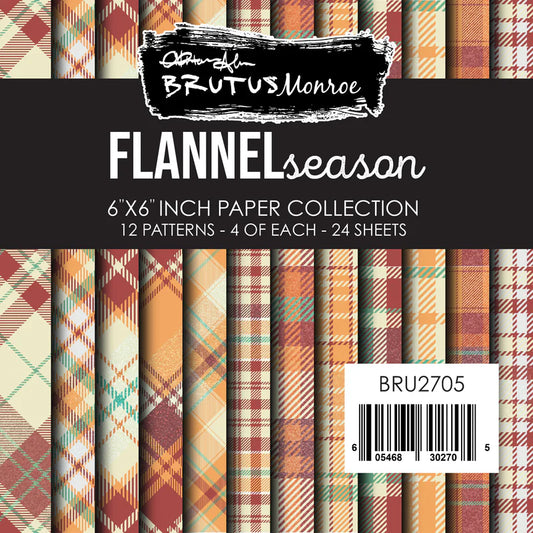 Brutus Monroe - Flannel Season | 6 x 6 Paper Pad