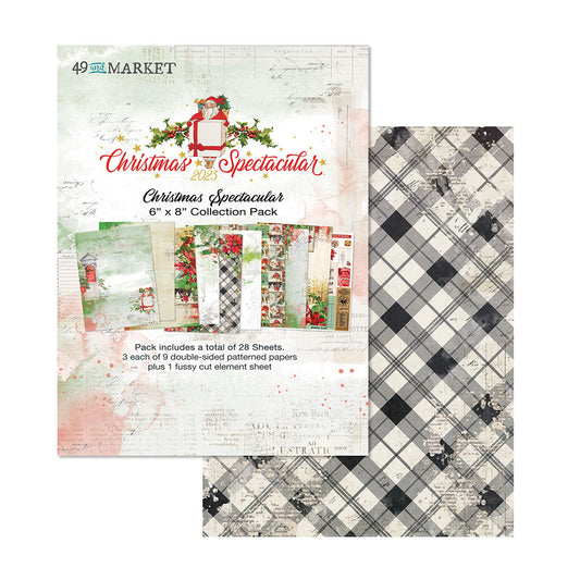 49 and Market - Christmas Spectacular Collection - 6 x 8 Collection Pack