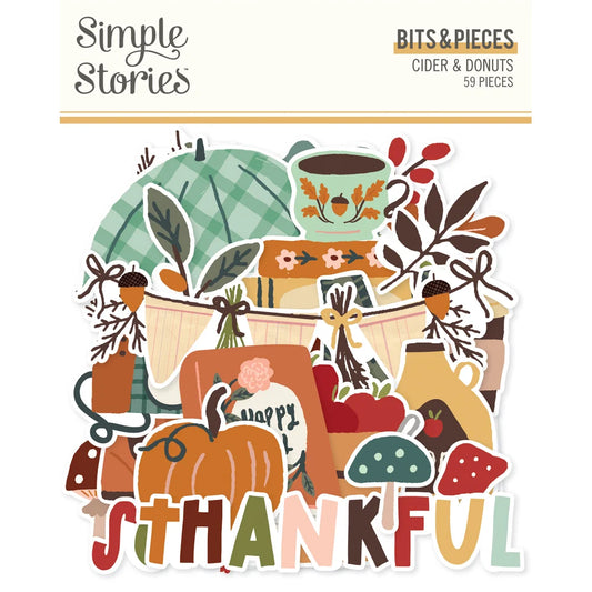 Simple Stories Cider & Donuts Collection - Bits & Pieces