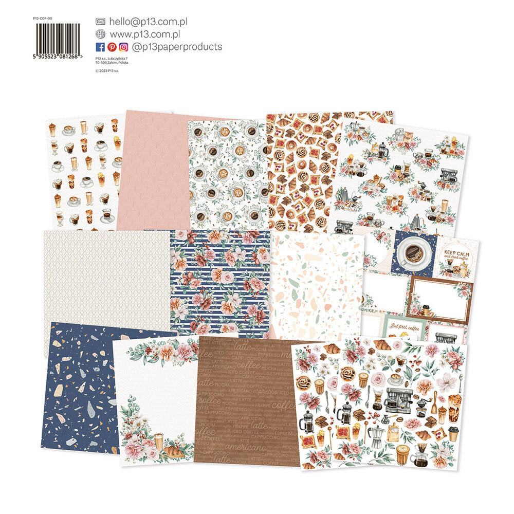 P13 - Coffee Break Collection - 12 x 12 Paper Pad