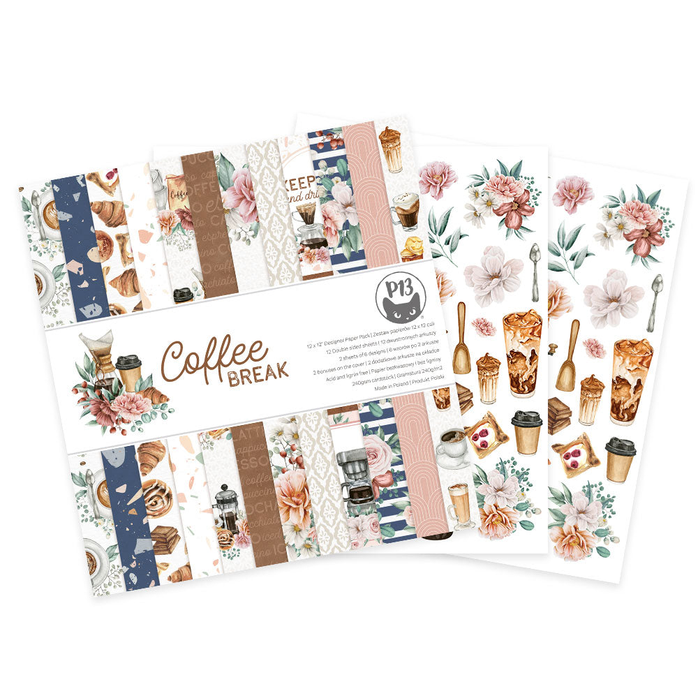 P13 - Coffee Break Collection - 12 x 12 Paper Pad