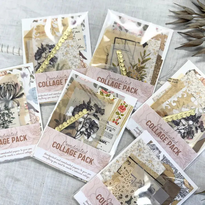 A House Of Books - Mini Collage Pack - Neutral
