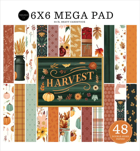 Carta Bella - Harvest Collection - 6 x 6 Mega Pad