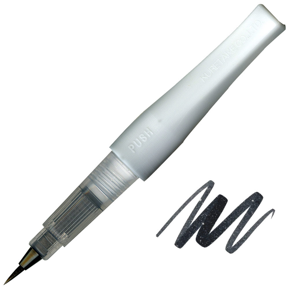 Zig Memory System - Wink Of Stella Brush Glitter Marker - Black