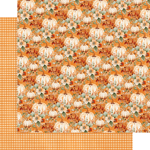 Graphic 45 - Autumn Greetings Collection - 12 x 12 Double-Sided Paper - Happy Harvest