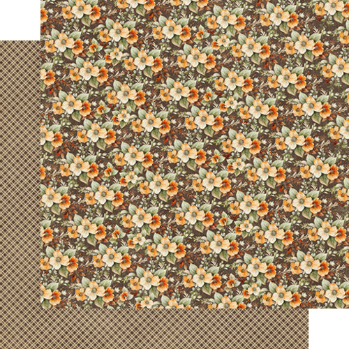 Graphic 45 - Autumn Greetings Collection - 12 x 12 Double-Sided Paper - Cozy Up
