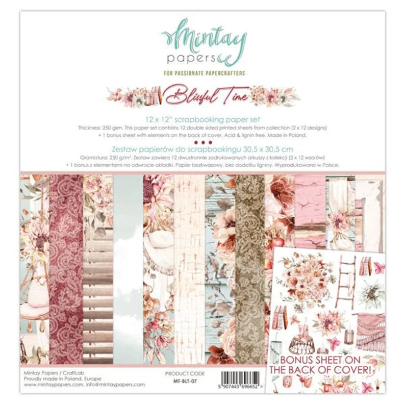 Mintay Blissful Time 12 x 12 Collection Pack