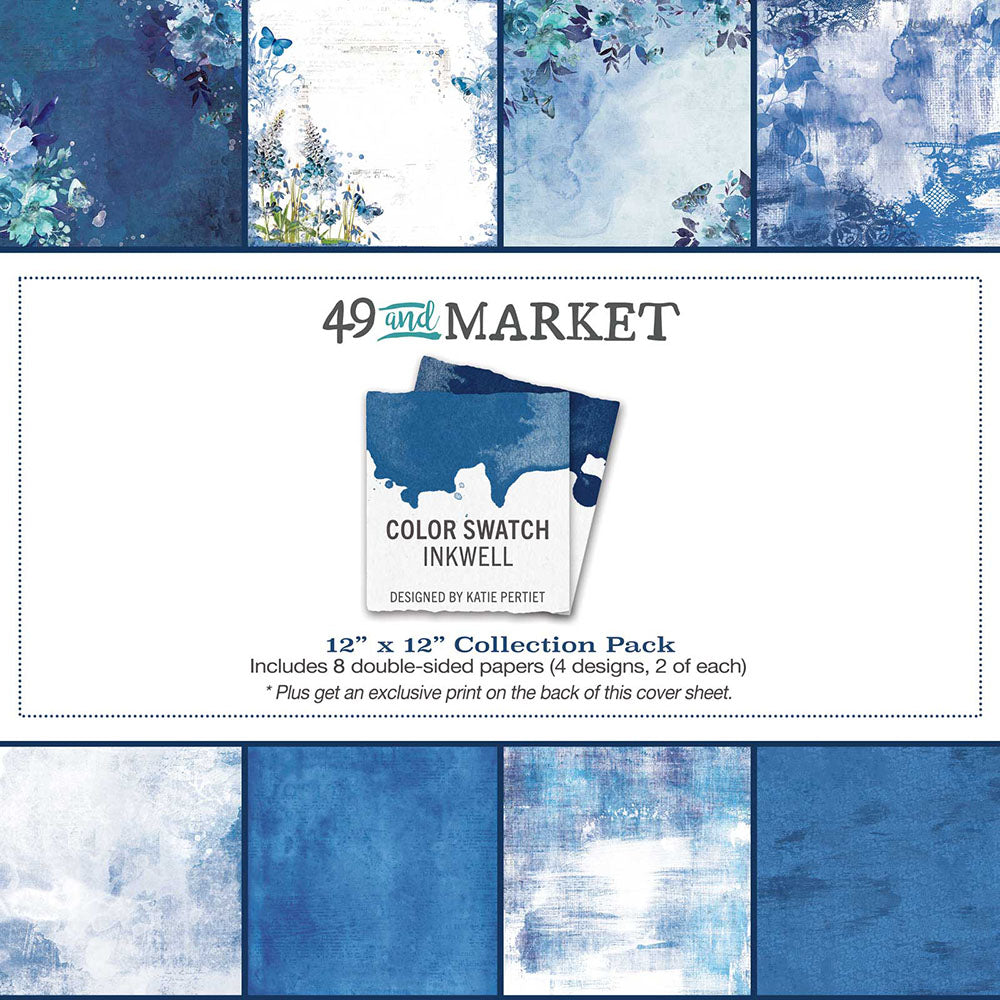 49 and Market - Color Swatch Inkwell Collection - 12x12 Collection Pack