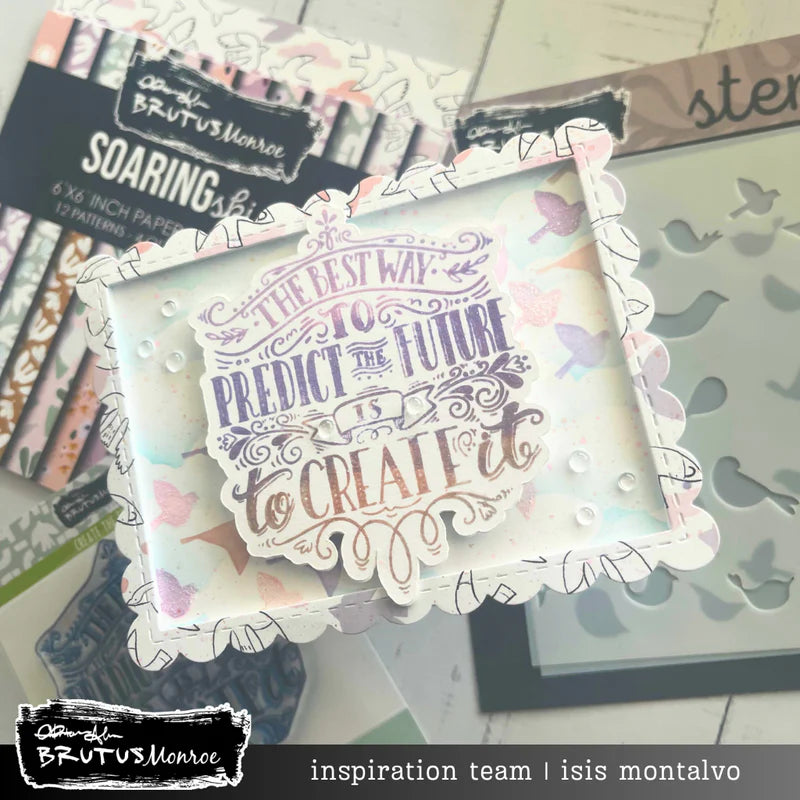 Brutus Monroe - Nested In Friendship Collection - Clear Photopolymer Stamps - Create The Future