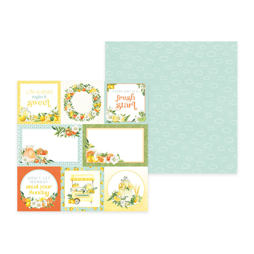 P13 - Fresh Lemonade Collection - 6 x 6 Paper Pad