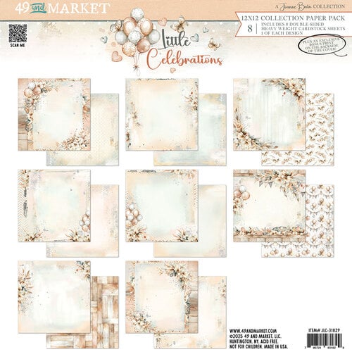 49 and Market - Little Celebrations - 12 x 12 Collection Paper Pack