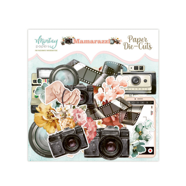 Mintay Papers - Mamarazzi - 52 pieces Die-Cuts