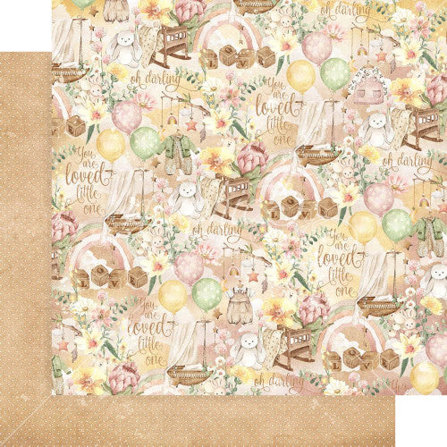 Graphic 45 - Little One Collection - 12 x 12 Double-Sided Paper - Oh Darling