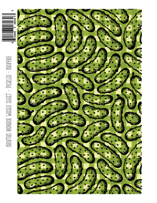 Brutus Monroe - Pickled | DuoFoil Washi Sheet