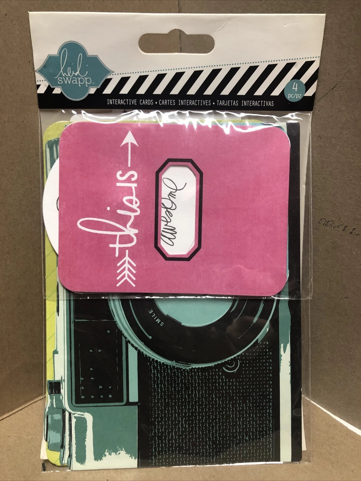 Heidi Swapp - Pink Paislee Interactive Cards