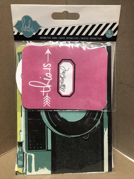 Heidi Swapp - Pink Paislee Interactive Cards