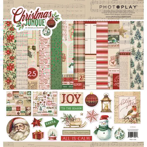 PhotoPlay - Christmas Junque Collection - 12 x 12 Collection Pack
