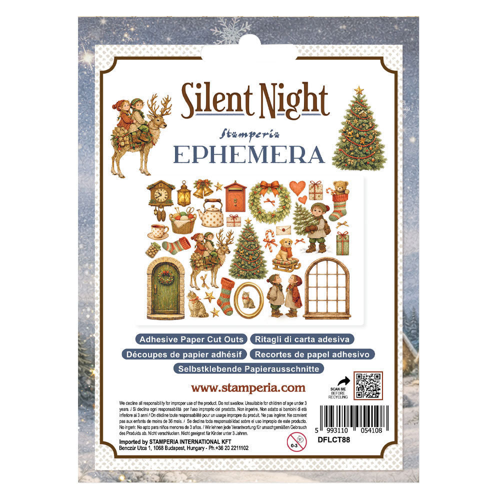Stamperia - Silent Night Collection - Ephemera