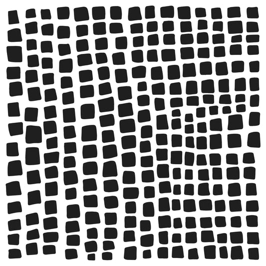 The Crafter's Workshop - 6 x 6 Stencil - Square Stones