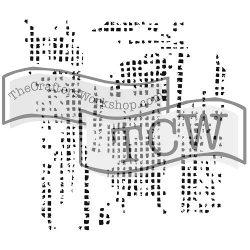 The Crafter's Workshop - 6 x 6 Stencil - Tile Texture
