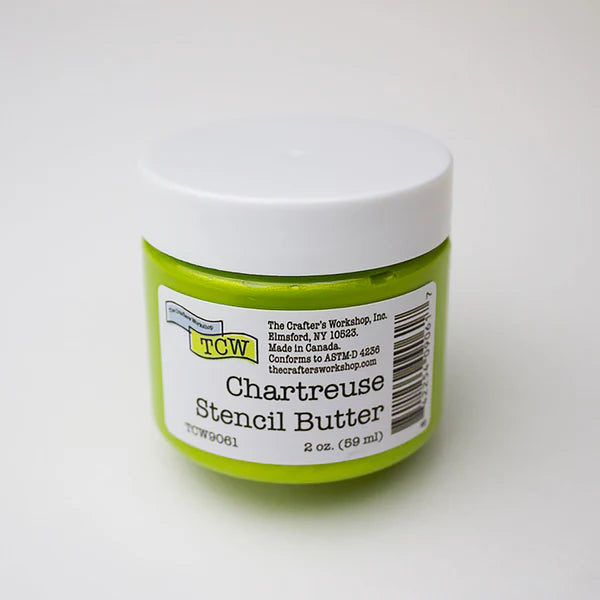 The Crafter's Workshop -   Stencil Butter 2 oz -Chartreuse