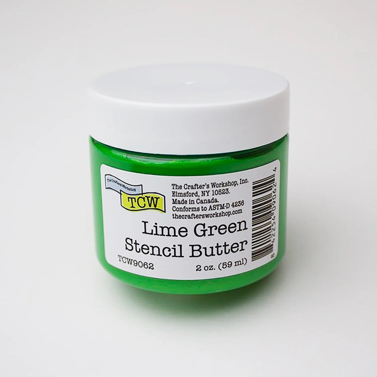 The Crafter's Workshop -   Stencil Butter 2 oz -Lime Green