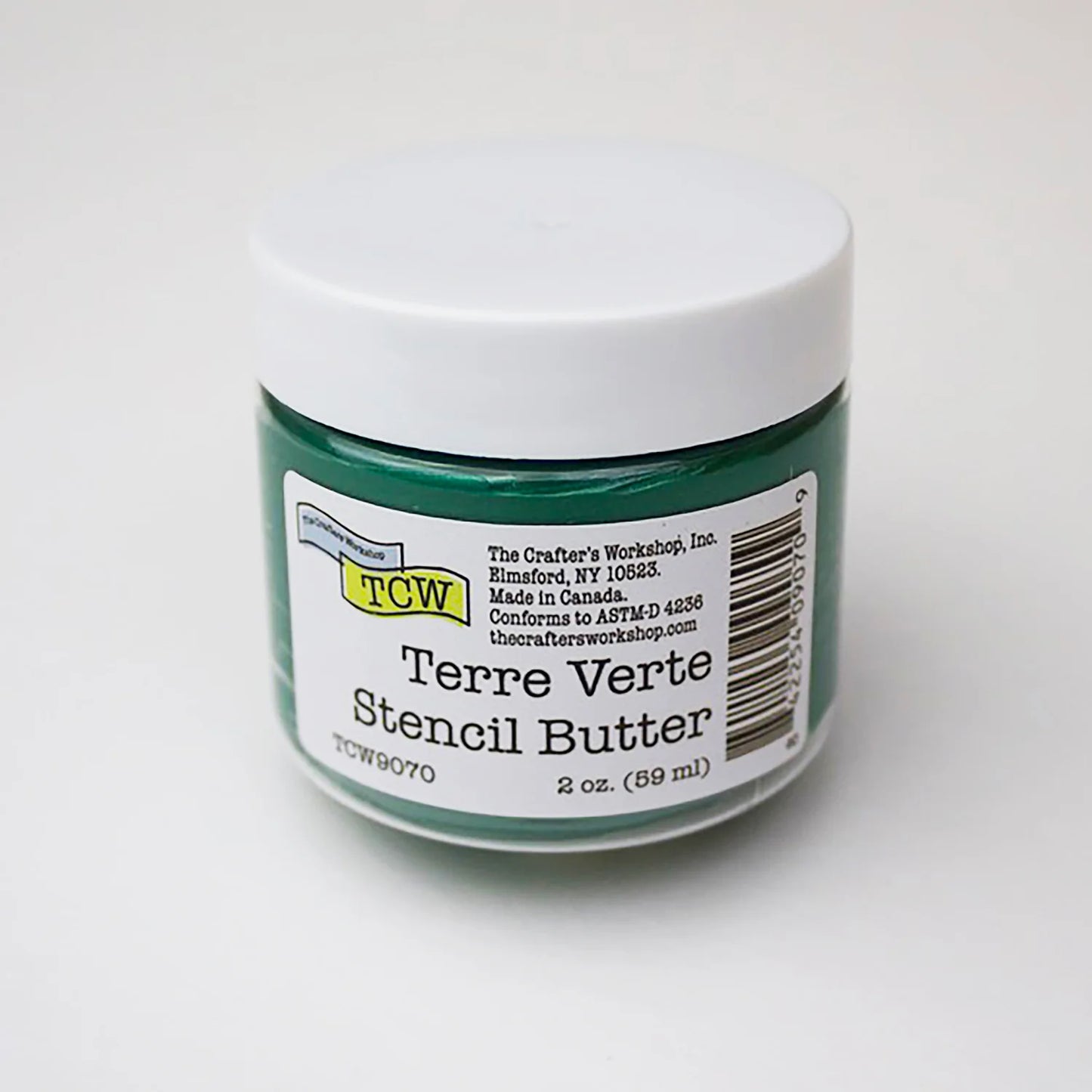 The Crafter's Workshop -   Stencil Butter 2 oz -Terre Verte