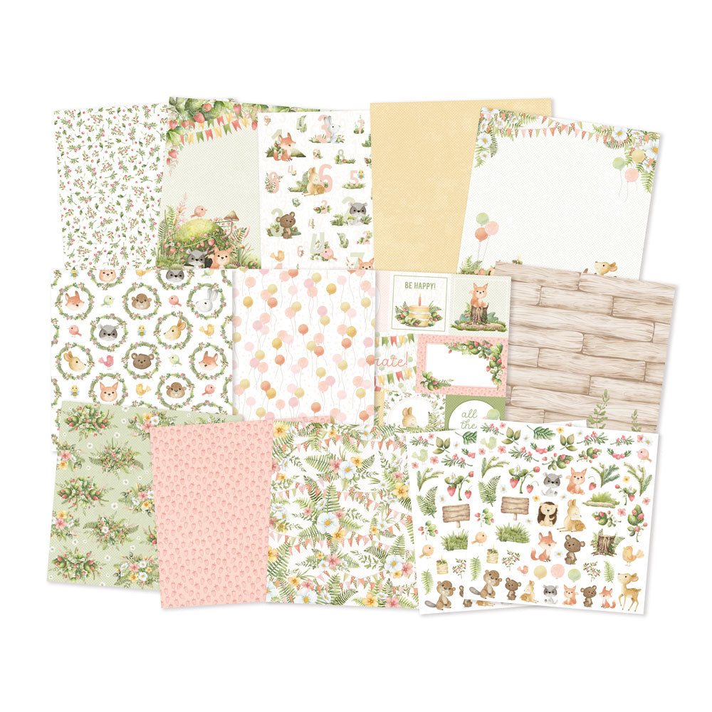 P13 - Woodland Cuties Collection - 6x6 Paper Pad