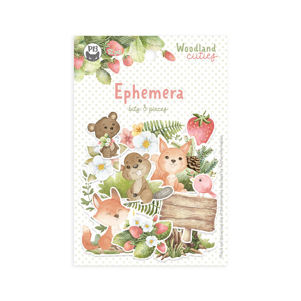 P13 - Woodland Cuties Collection - Ephemera