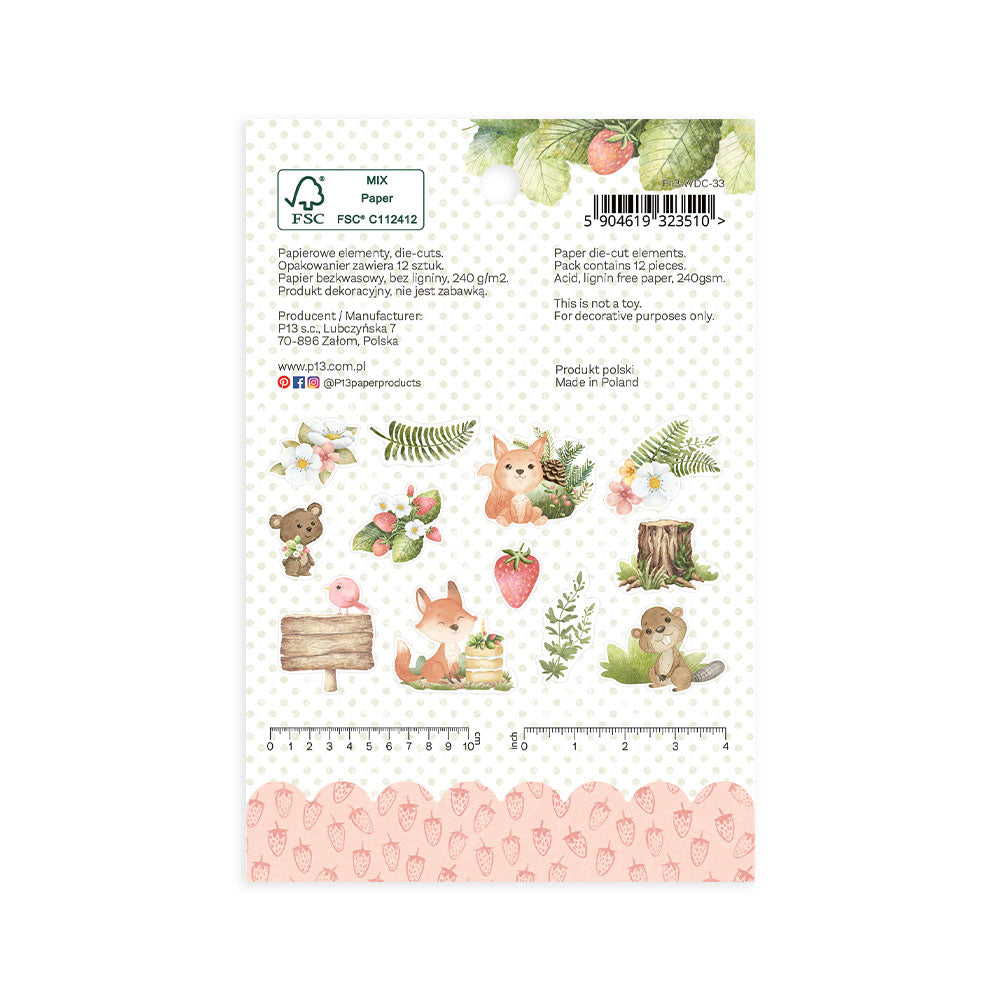 P13 - Woodland Cuties Collection - Ephemera